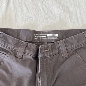 Carhartt Charcoal Relaxed Fit Pants